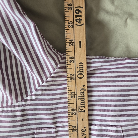 VTG Harvard The Coop Classic Striped Men's Shirt - Picture 7 of 8